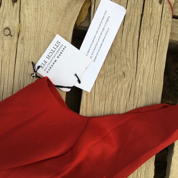 stitch fix susana monaco amaiya red dress - Picture 2 of 6